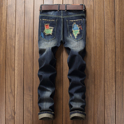 Ripped Jeans - Distressed Denim Pants