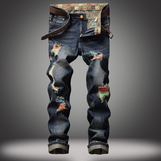 Ripped Jeans - Distressed Denim Pants
