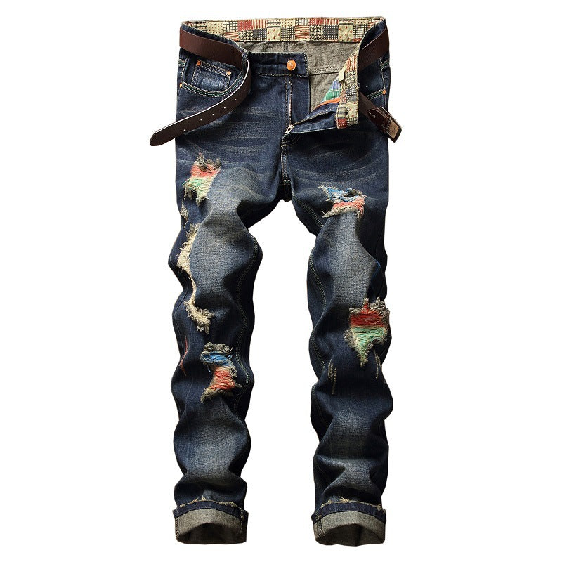 Ripped Jeans - Distressed Denim Pants