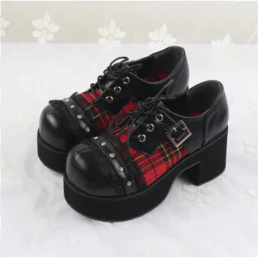 2020 Retro Japanese Punk Thick-Soled Women's Shoes Daylight Burnout Creations