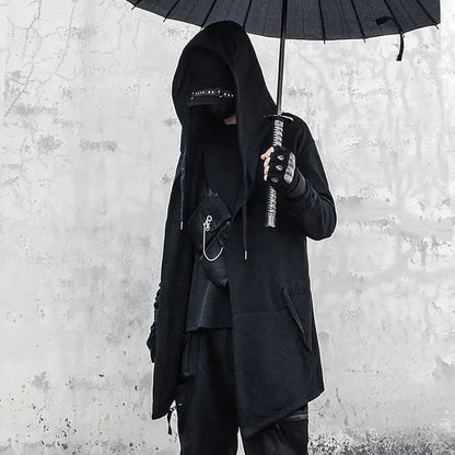 Anime/Punk Hooded Trench Coat Daylight Burnout Creations