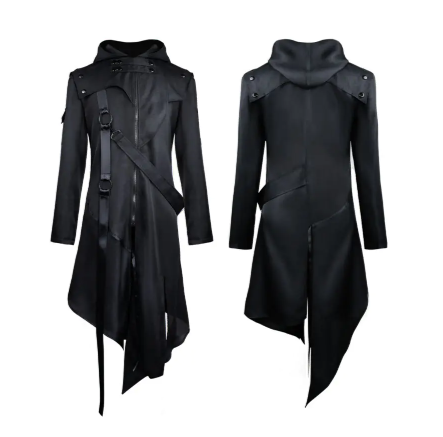 Gothic Anime Hooded Jacket