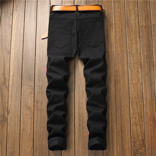 Punk Printed Pants for Men
