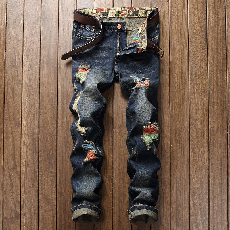 Ripped Jeans - Distressed Denim Pants