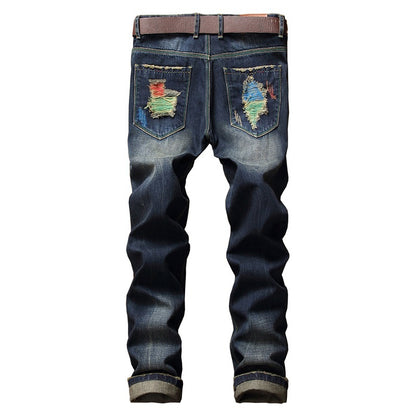 Ripped Jeans - Distressed Denim Pants