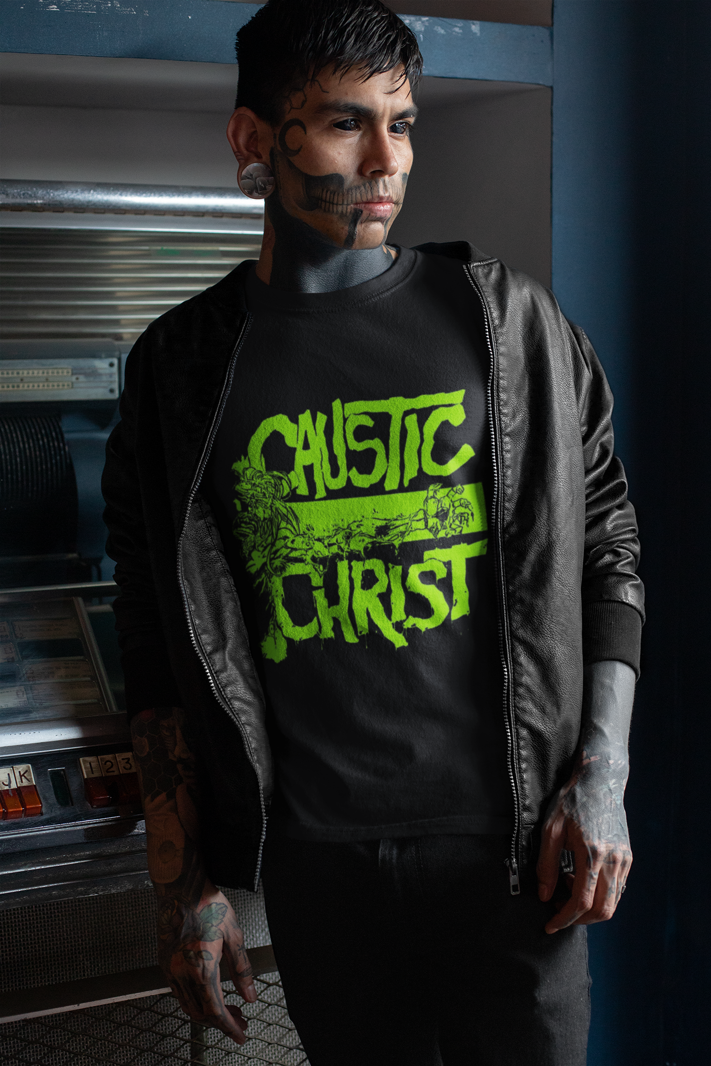 Caustic Christ - logo