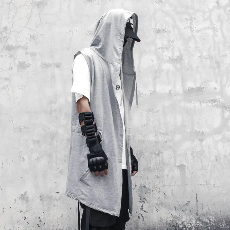 Anime/Punk Hooded Trench Coat Daylight Burnout Creations